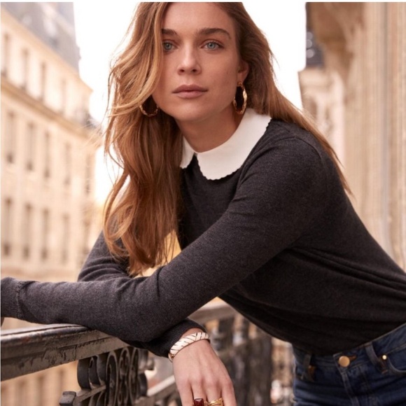 Sezane Sweaters - Sezane Grey Aaron Jumper M